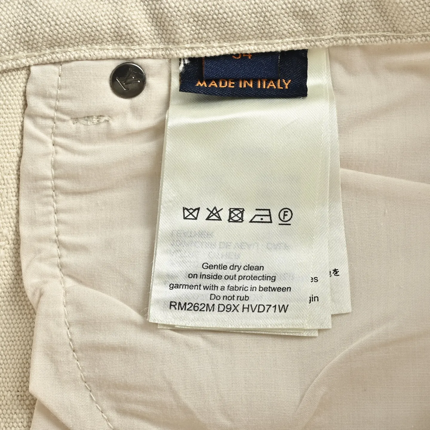 Louis Vuitton/Louis Vuitton MONOGRAM presbyopic needle-punched jeans